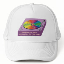 Vintage Record Player Hat by cleosclassics Vintage Record Player Hat