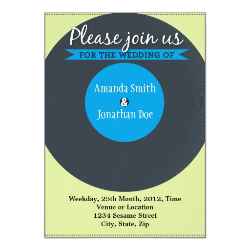 vintage record wedding invitations vintage record wedding invitation zazzle vintage record wedding invitations vintage record wedding invitation zazzle