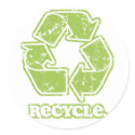 Vintage Recycle Sign stickers by Prodem Vintage Recycle Sign stickers