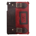 Vintage Red & Brown Leather iPad Mini Case
