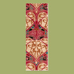 Vintage Red Design Bookmark Business Card Template