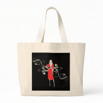 Vintage Red dress  Hangbag