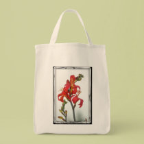 Vintage Red Shopper bags by littlewingdesign Vintage Red Shopper bags