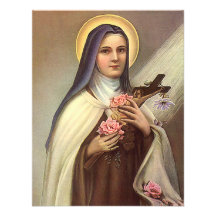 Vintage Religious Easter, Nun Cross Christ Roses Announcement