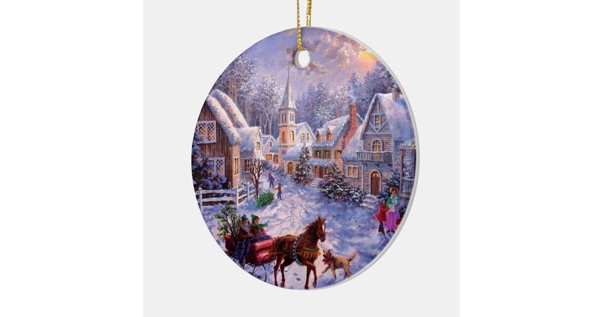 vintage religious nativity christmas ornament zazzle vintage religious nativity christmas ornament zazzle
