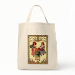 Vintage Reproduction Victorian Children Tote Bag