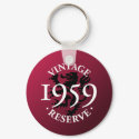 Vintage Reserve 1959 keychains by snizzle Vintage Reserve 1959 keychains