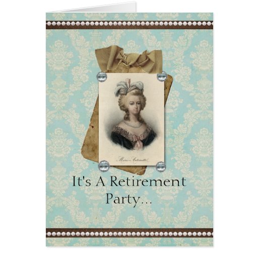 Vintage Retirement Invitation Zazzle