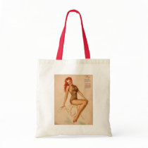Vintage Retro Alberto Vargas Pin Up Girl Bag