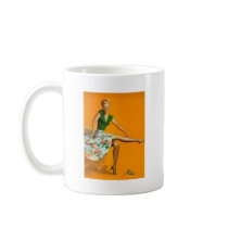 Vintage Retro Billy DeVorss Pin UP Mugs
