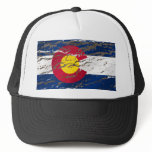 Vintage Retro Colorado State flag hats