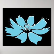 Vintage Retro Flower posters
