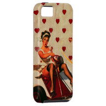 Vintage Retro Gil Elvgren Go Kart Pin Up Girl iPhone 5 Cover