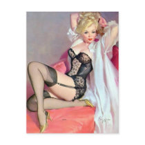 Vintage Retro Gil Elvgren Pin Up Girl Cards postcards