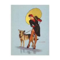 Vintage Retro Gil Elvgren Pin Up Girl Cards postcards