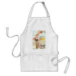Vintage Retro Gil Elvgren Pin Up GIrls Apron