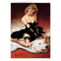 Vintage Retro Gil Elvgren Pin Up Girls Cards