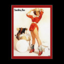 Vintage Retro Gil Elvgren Pin Up Girls Cards