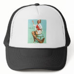 Vintage Retro Gil Elvgren Pin Up Girls Tees Mesh Hat