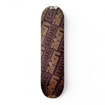 Vintage Retro Love - Skateboard