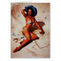 Vintage Retro Pinup Art Gil Elvgren Pin Up Girl card