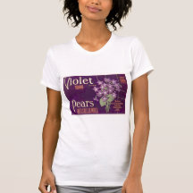Vintage Retro Vegetable and Fruit Crate Label Tees
