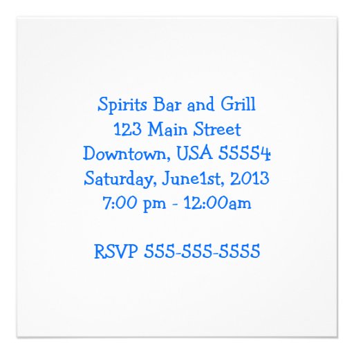 Vintage Retro Vinyl Record Player Invitation