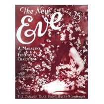 Vintage Retro Women 20s The New Eve Magazine T-shirt