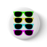 Vintage Rgb Fluo Sunglasses buttons