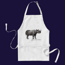 Vintage Rhino Apron