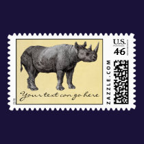 Vintage Rhino Stamps stamps
