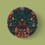 Vintage Rich Blue and Rose Design Buttons Vintage Rich Blue and Rose Design Buttons