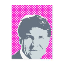 VINTAGE Rick Perry 2012 (blue) postcards