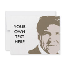VINTAGE Rick Perry 2012 Custom Invites