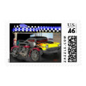 vintage rides postage by dixonarts vintage rides postage