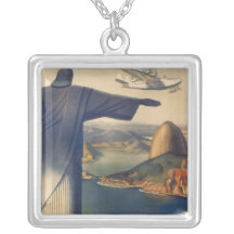 Vintage Río de Janeiro, Cristo la estatua del rede Joyeria