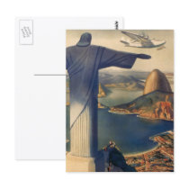 Vintage Rio de Janeiro postcards by YesterdayCafe Vintage Rio de Janeiro postcards