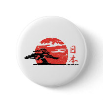 Vintage Rising Sun Buttons