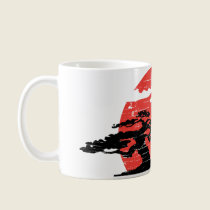 Vintage Rising Sun Japanese Mug mugs