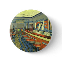 Vintage Roadside Diner buttons