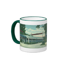 Vintage Roadside Diner mugs