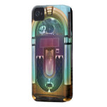 Vintage Rock N Roll Jukebox iPhone 4 Case-Mate Case
