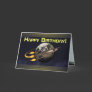 Vintage Rocket Birthday Card