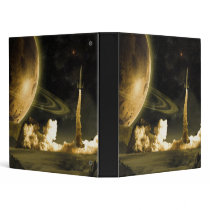 Vintage Rocket Launch binders