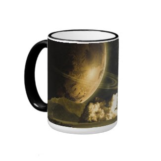 Vintage Rocket Launch mug