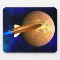 vintage rocket mousepads