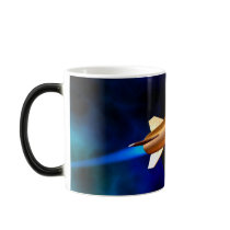 vintage rocket coffee mug