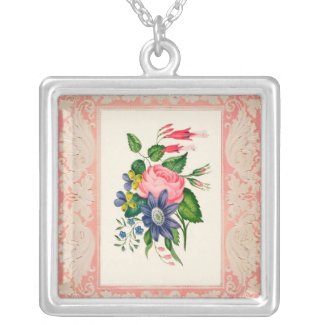 Vintage Romanic Rose Necklace necklace