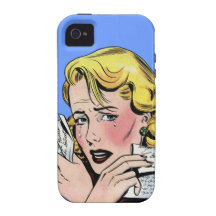 Vintage Romantic Art - First Romance Break Up Vibe iPhone 4 Cover