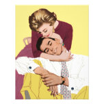 Vintage Romantic Love, Retro Romance Invitation